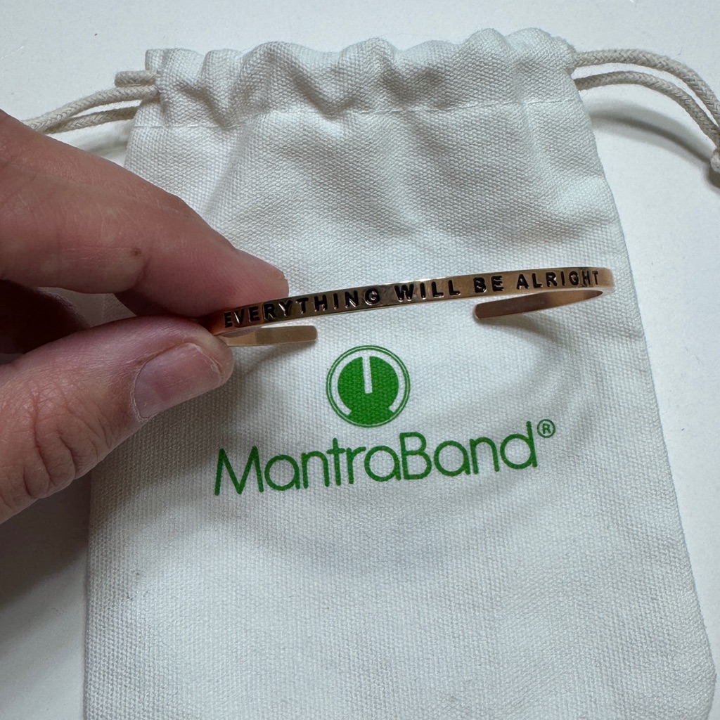 Mantraband Everything Will Be Alright Bracelet 10$